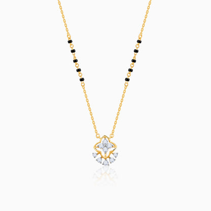 Gold Avni Lab Grown Diamond Mangalsutra