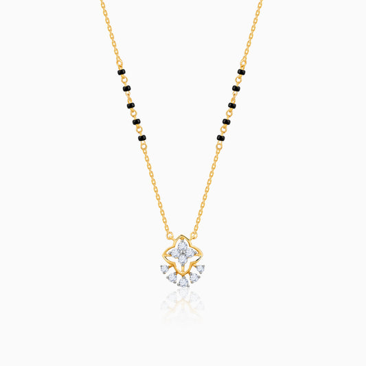 Gold Avni Lab Grown Diamond Mangalsutra