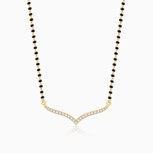Gold Greeshma Lab Grown Diamond Mangalsutra