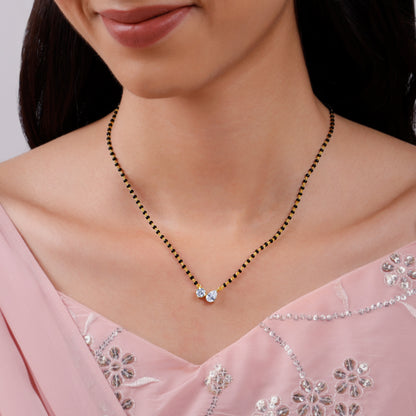 Gold Toi Moi Lab Grown Diamond Mangalsutra