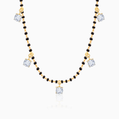 Gold Ankitha Lab Grown Diamond Mangalsutra