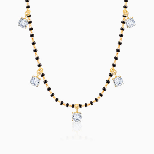 Gold Ankitha Lab Grown Diamond Mangalsutra