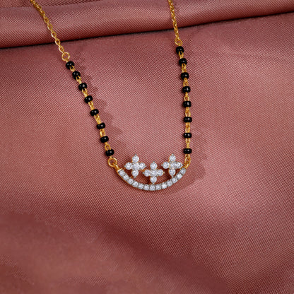 Gold Devika Lab Grown Diamond Mangalsutra