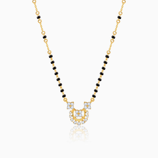 Gold Sumaya Lab Grown Diamond Mangalsutra