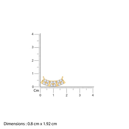 Gold Preeti Lab Grown Diamond Mangalsutra