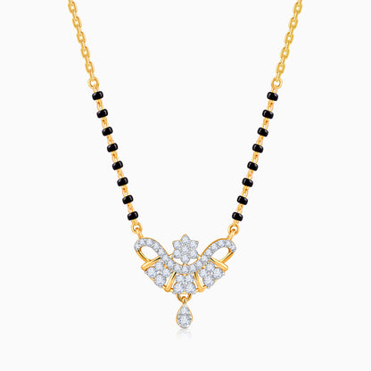 Gold Chitra Lab Grown Diamond Mangalsutra
