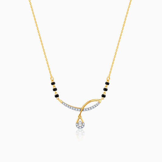 Gold Vanya Lab Grown Diamond Mangalsutra