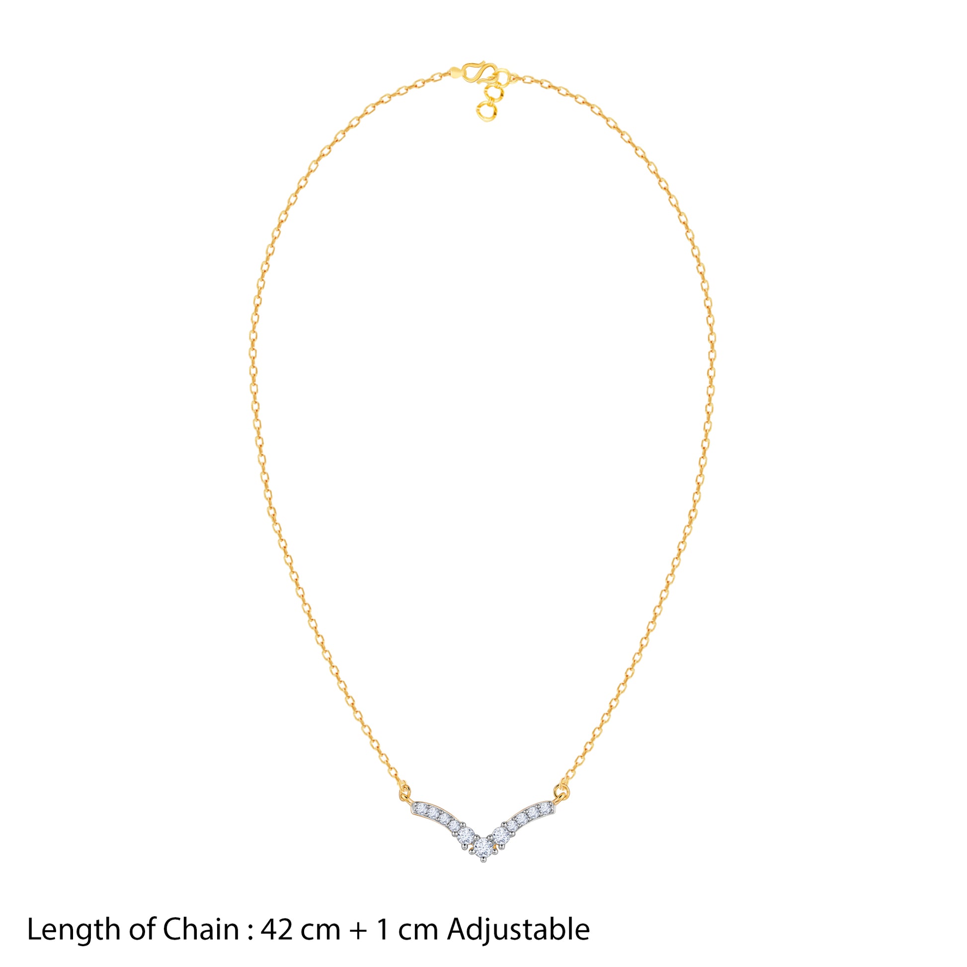 pure gold necklace for women