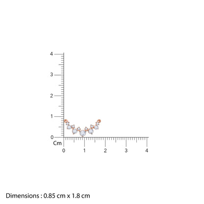 Rose Gold Nisha Lab Grown Diamond Mangalsutra