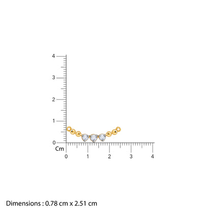 Gold Anitha Lab Grown Diamond Mangalsutra