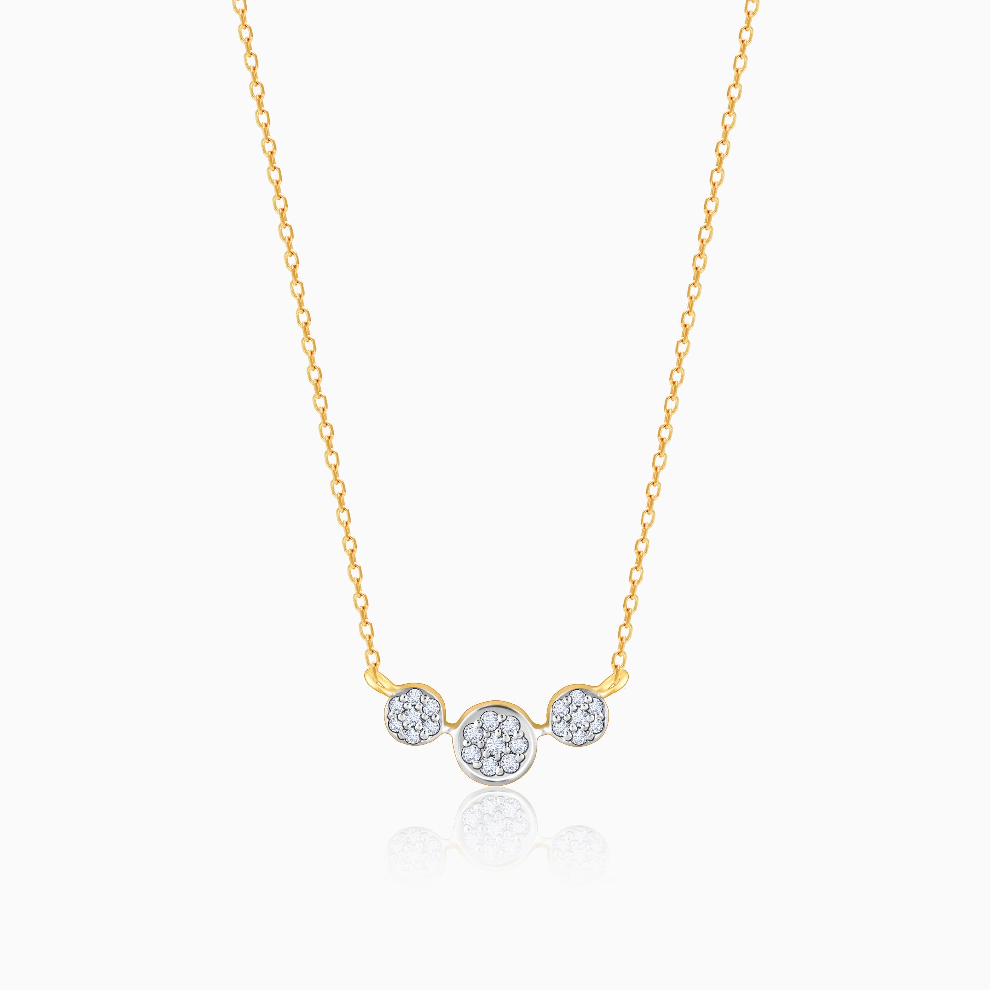 3-Stone Diamond Necklace - Wimmers Diamonds | Wimmers Diamonds