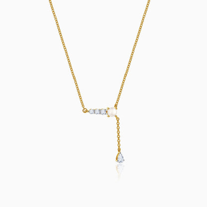 Gold Her Cascade Lab Grown Diamond Necklace
