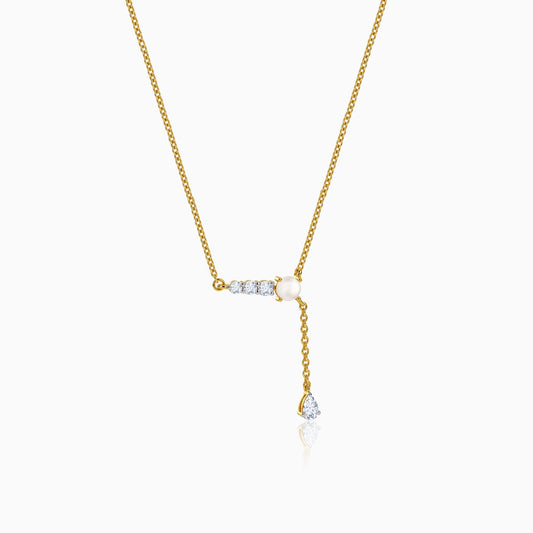 Gold Her Cascade Lab Grown Diamond Necklace