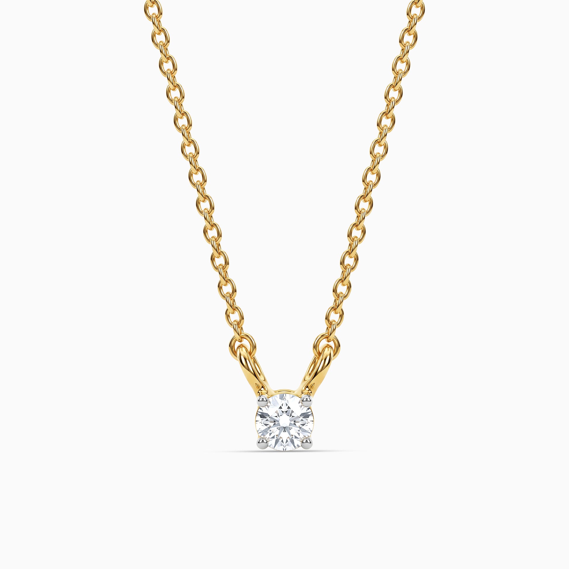 Gold Etoile Pure Lab Grown Diamond Necklace