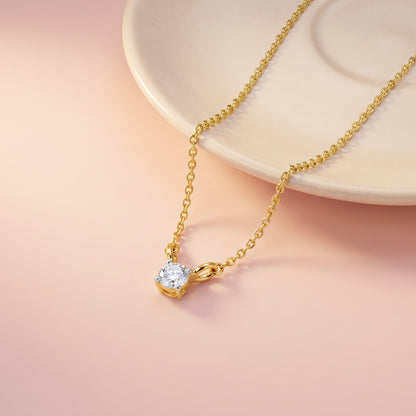 Gold Etoile Pure Lab Grown Diamond Necklace