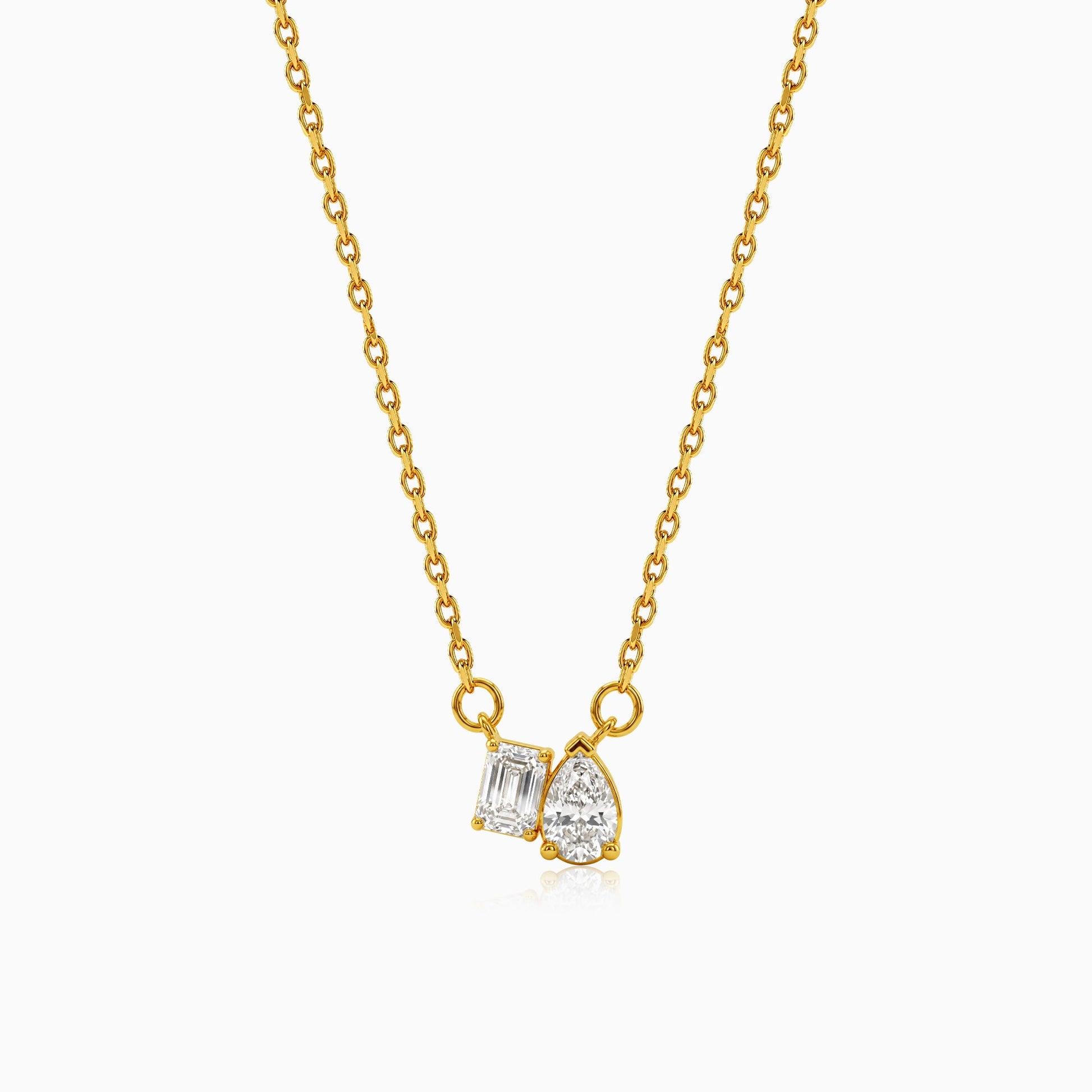 Gold Nova Luxe Lab Grown Diamond Necklace