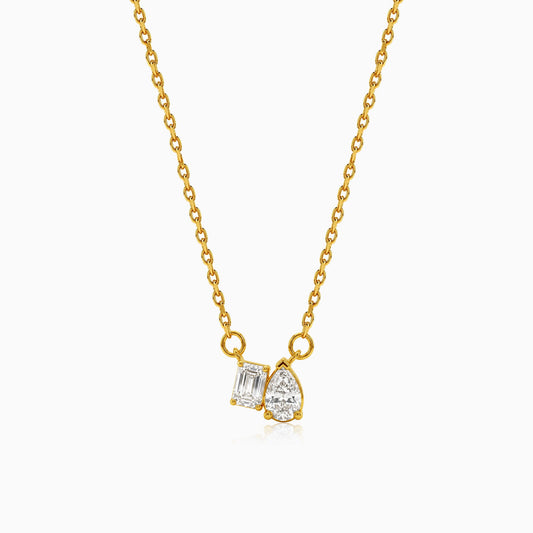 Gold Nova Luxe Lab Grown Diamond Necklace