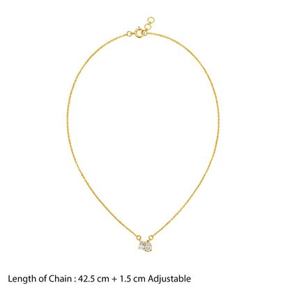 Gold Nova Luxe Lab Grown Diamond Necklace