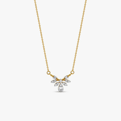 Gold Luxe Sparkle Lab Grown Diamond Necklace