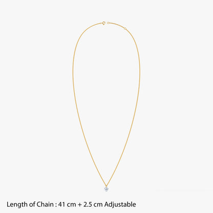 Gold Elarielle Lab Grown Diamond Necklace