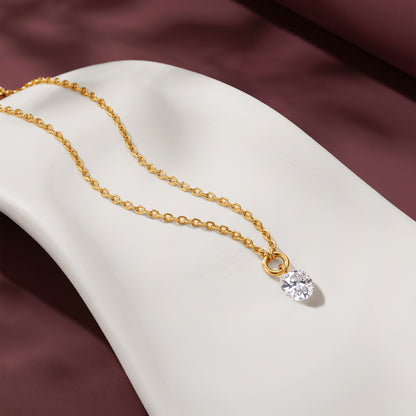 Gold Elarielle Lab Grown Diamond Necklace