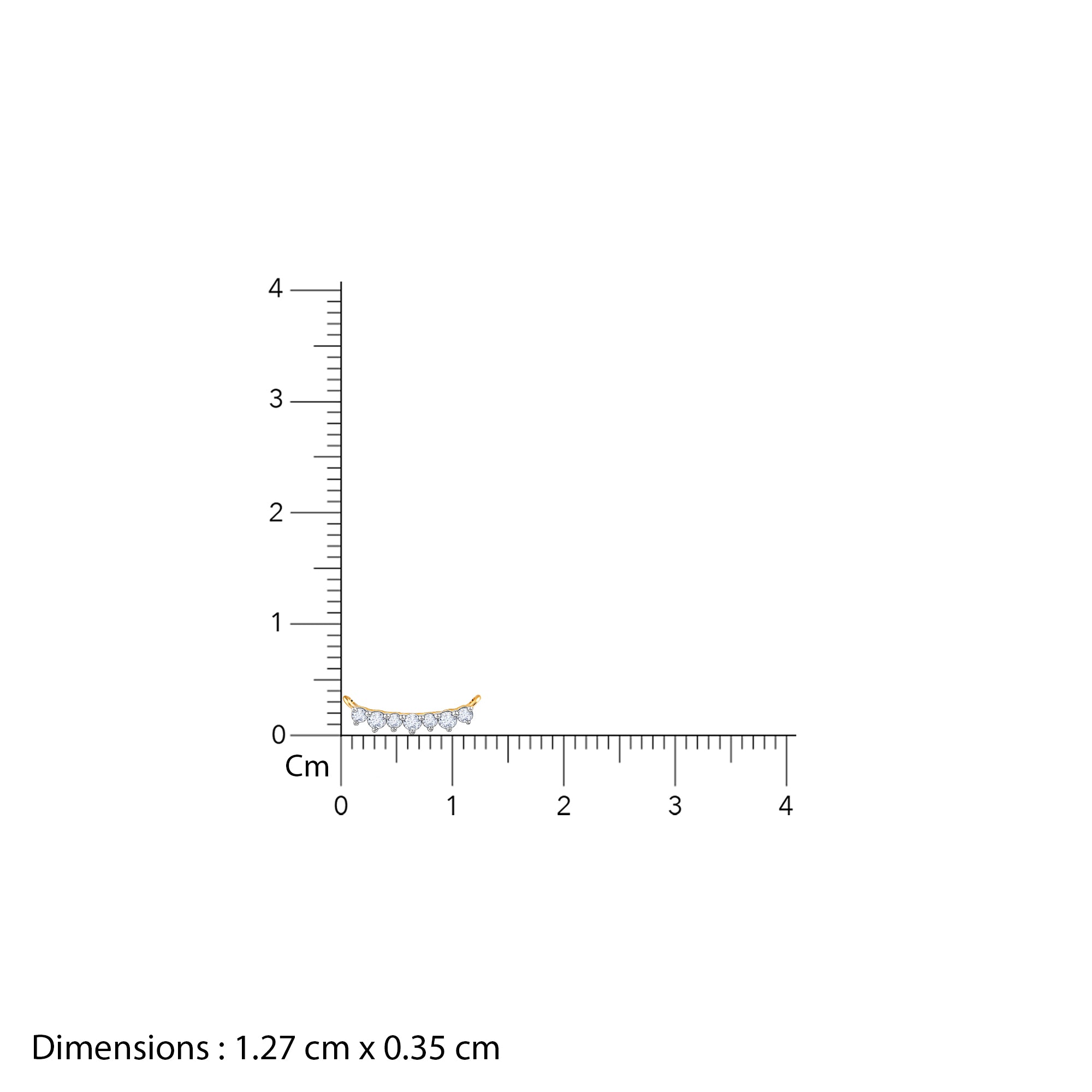Gold Classic Brilliant Diamond Mangalsutra - view 7
