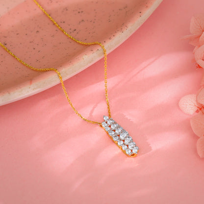 Gold Pure Bliss Diamond Necklace