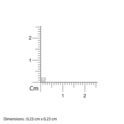 Gold Grace Solitaire Lab Grown Diamond Nosepin