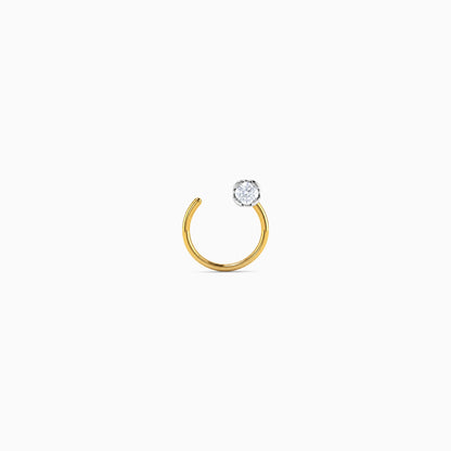 Gold Jolene Lab Grown Diamond Nose Pin