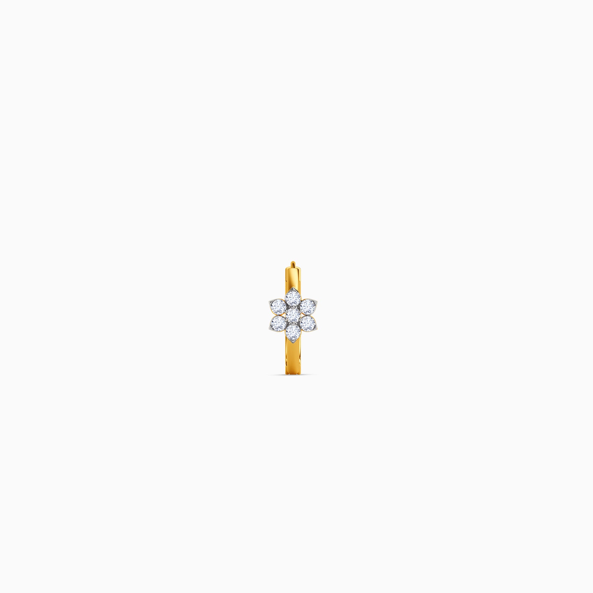 Gold Starielle Glow Lab Grown Diamond Nose Pin