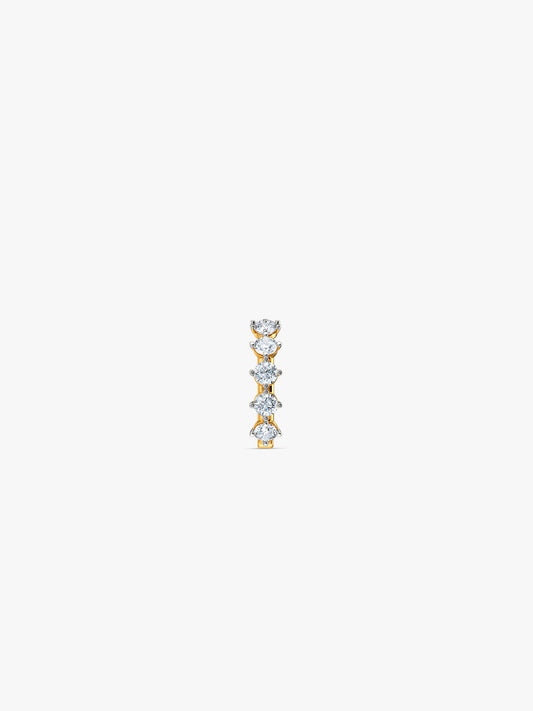 Gold Rush Lab Grown Diamond Nose Ring