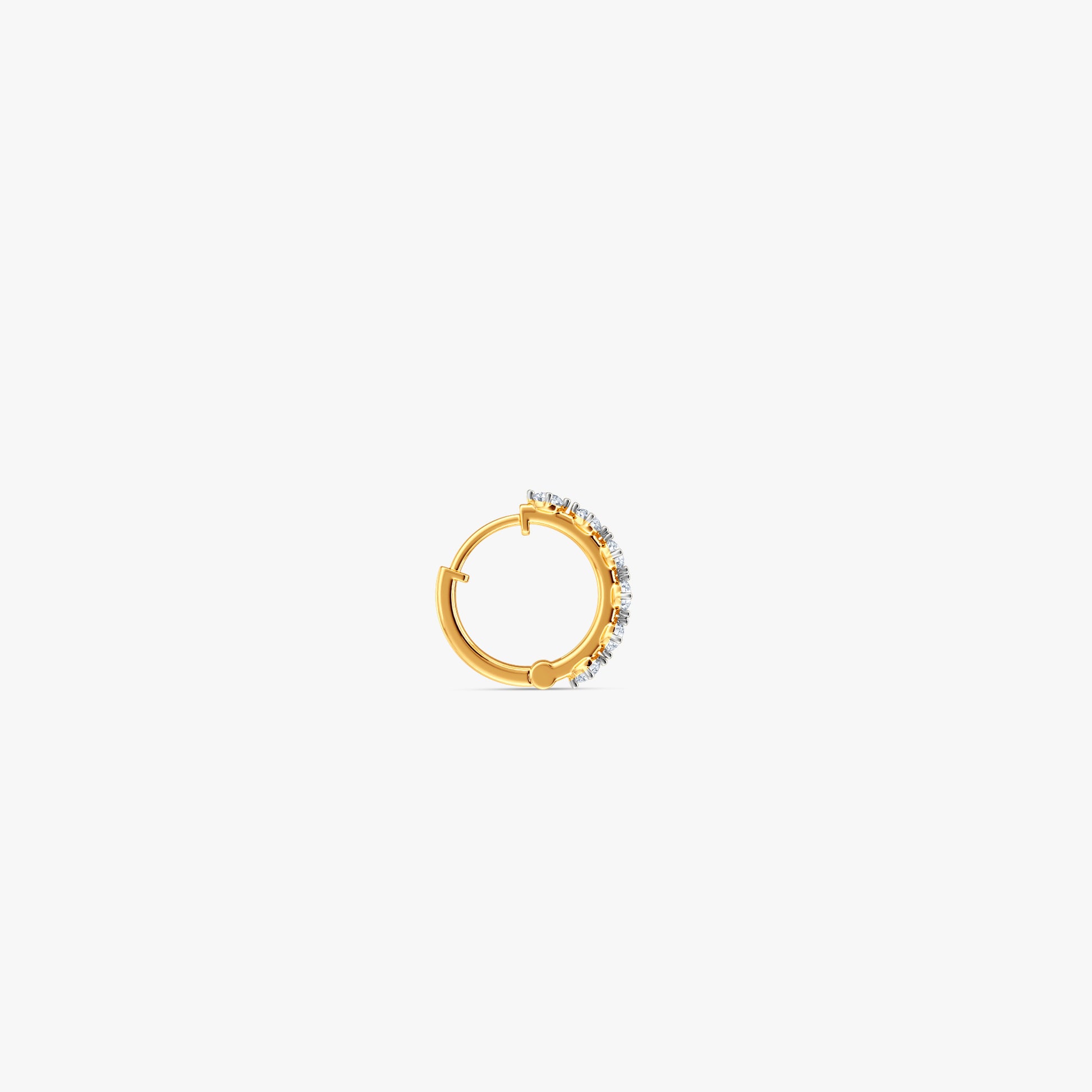 Gold Rush Lab Grown Diamond Nose Ring