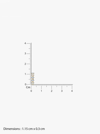 Gold Rush Lab Grown Diamond Nose Ring