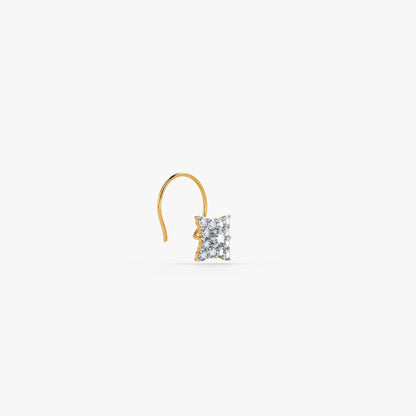 Gold Antheia Lab Grown Diamond Nose Pin