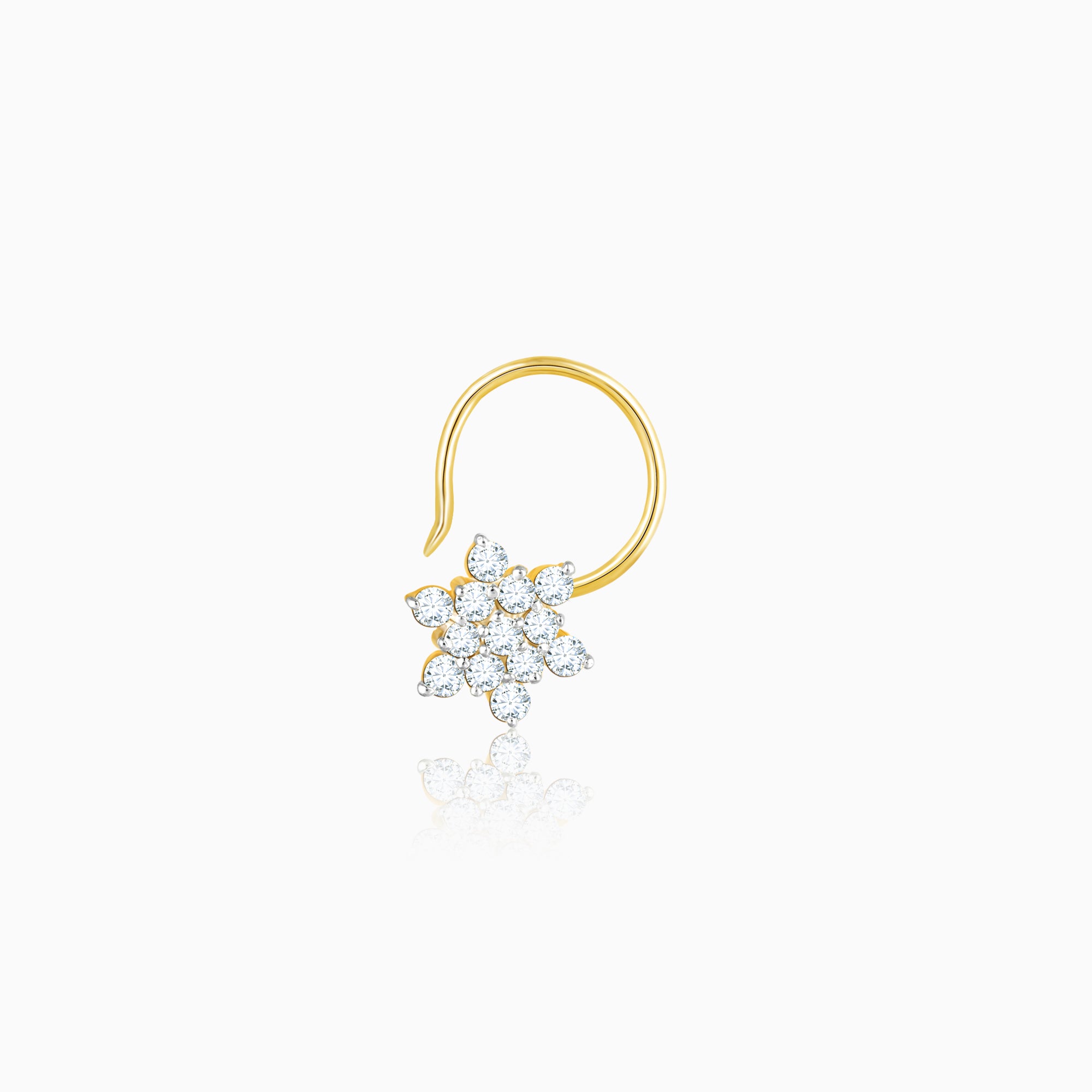 Gold Nose Pin Explore Varieties of Nose Pin Gold Online in India