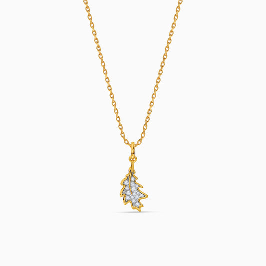 Gold Serapha Light Lab Grown Diamond Pendant