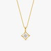 Gold Rekh Lab Grown Diamond Pendant