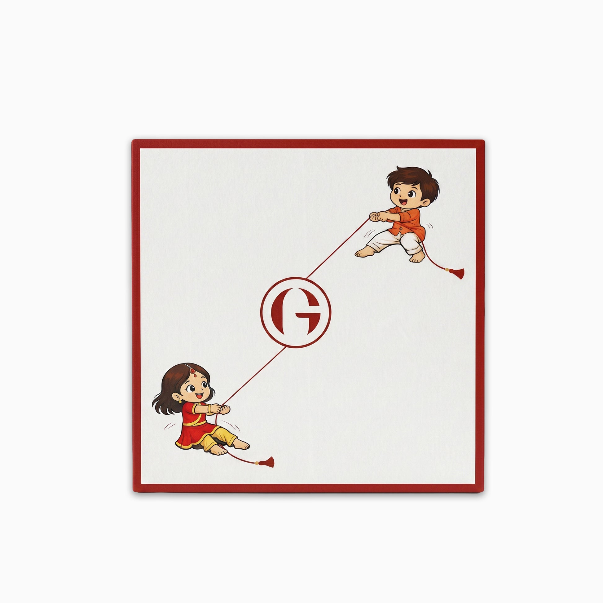 Gold Aashir Lab Grown Diamond Convertible Rakhi Pendant