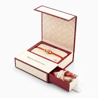 Gold Aayam Lab Grown Diamond Convertible Rakhi Pendant