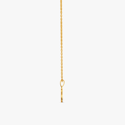 Gold Wink of Light Lab Grown Diamond Pendant