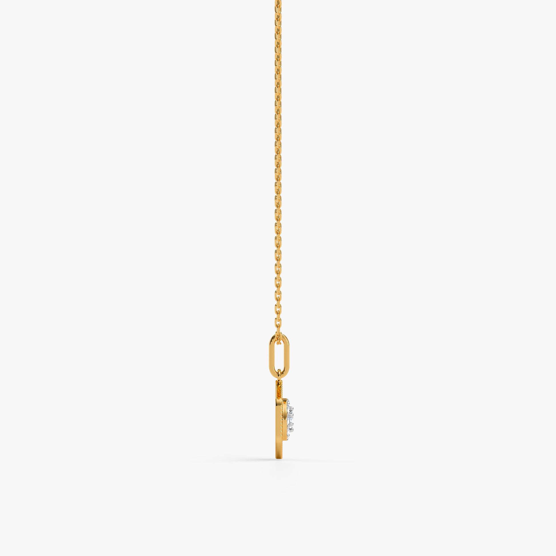 Gold Isyelle Lab Grown Diamond Pendant