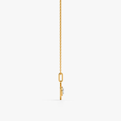 Gold Isyelle Lab Grown Diamond Pendant