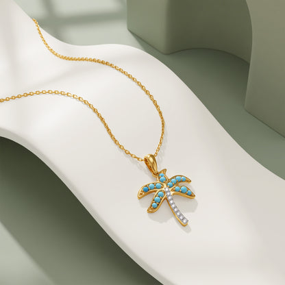 Gold Aabha Lab Grown Diamond Pendant