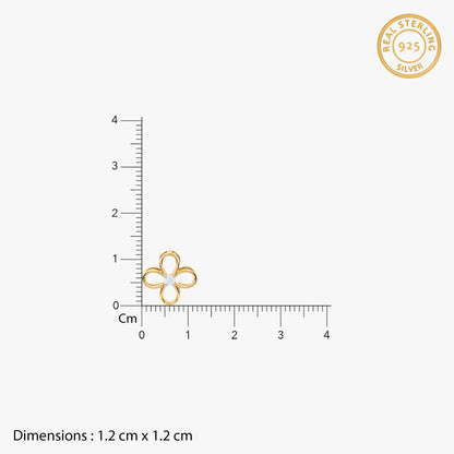 Gold Udbhav Solitaire Lab Grown Diamond Convertible Rakhi Pendant