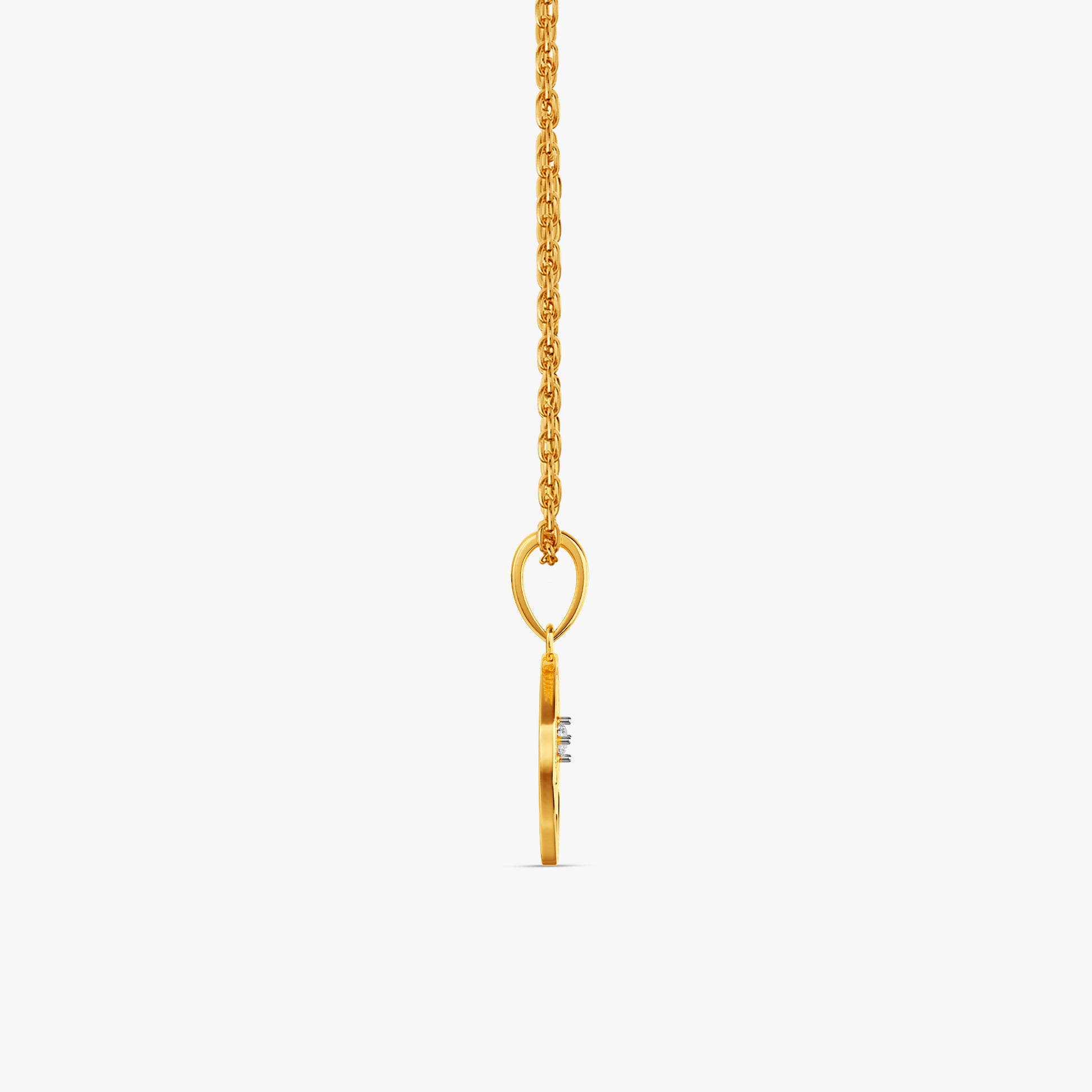 Gold Eden Arbo Lab Grown Diamond Pendant