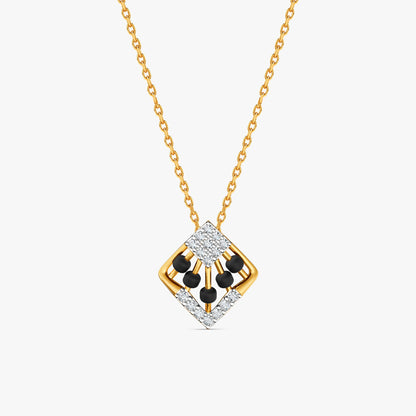 Gold Skybound Lab Grown Diamond Pendant