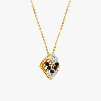 Gold Skybound Lab Grown Diamond Pendant