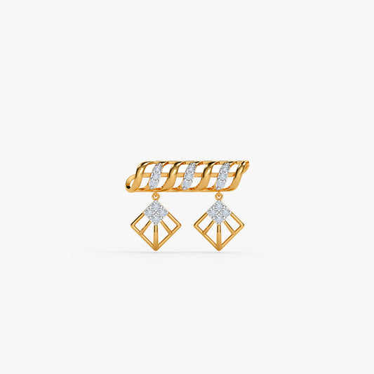 Gold Avani Lab Grown Diamond Mangalsutra Pendant