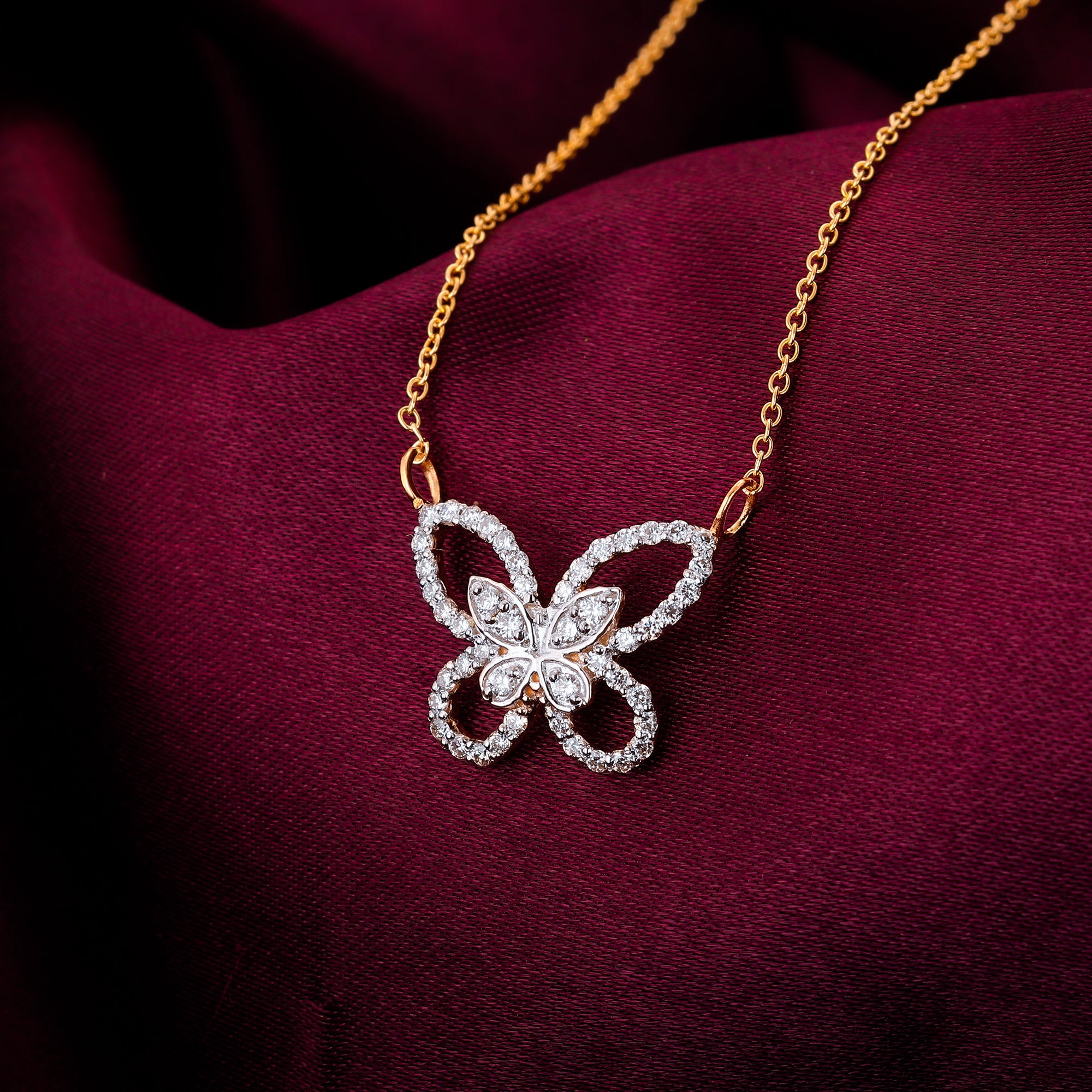 Diamond Butterfly Necklace Available For Immediate Sale At Sotheby's