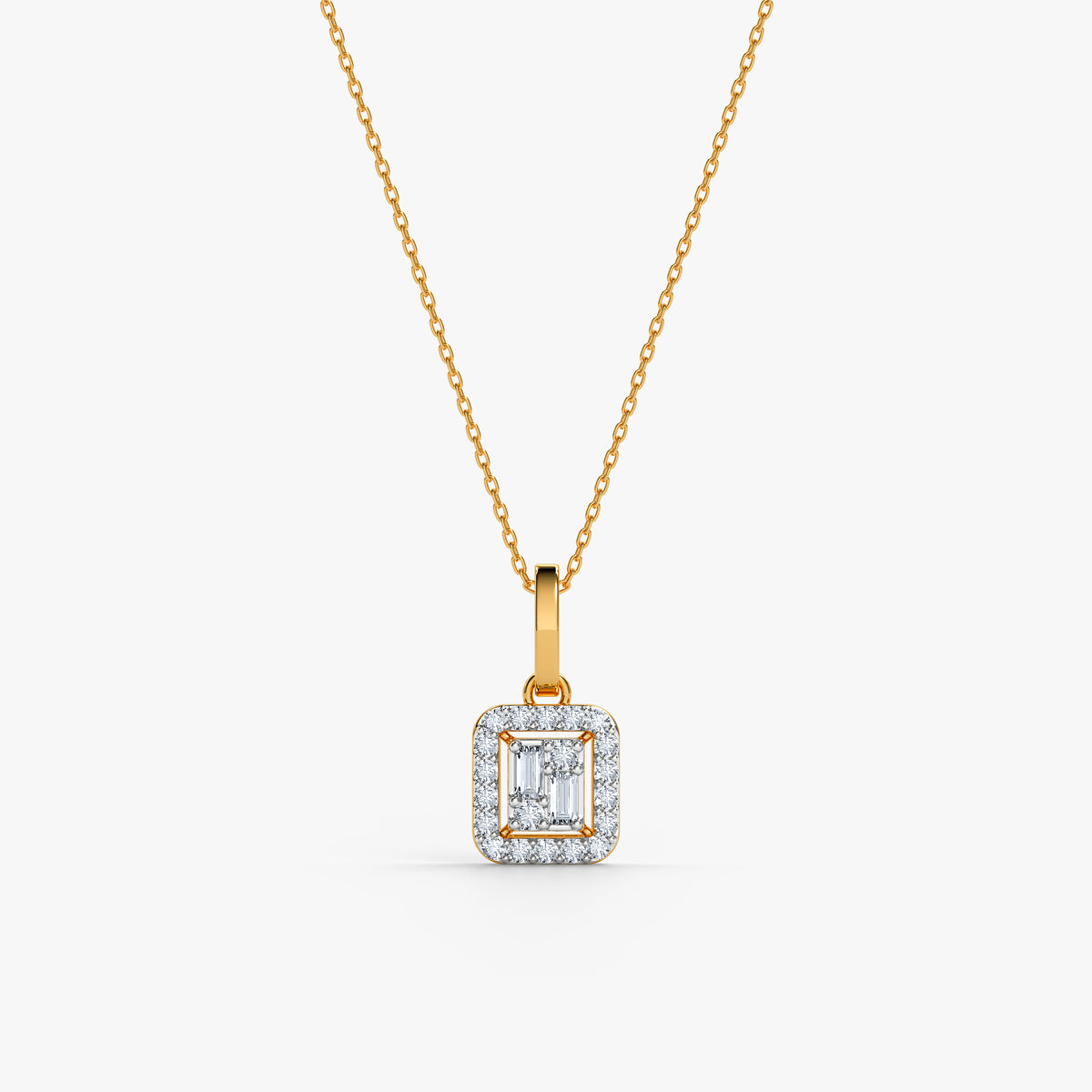 Gold Perfect Grace Lab Grown Diamond Pendant